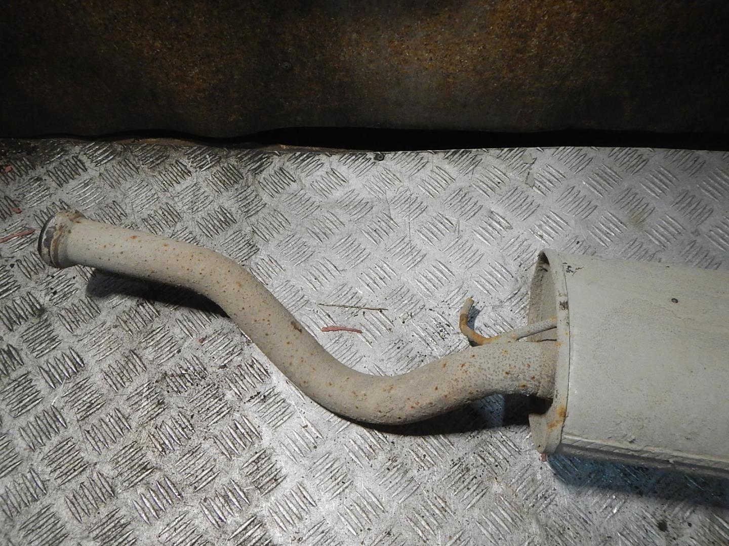 Глушитель основной / задняя часть