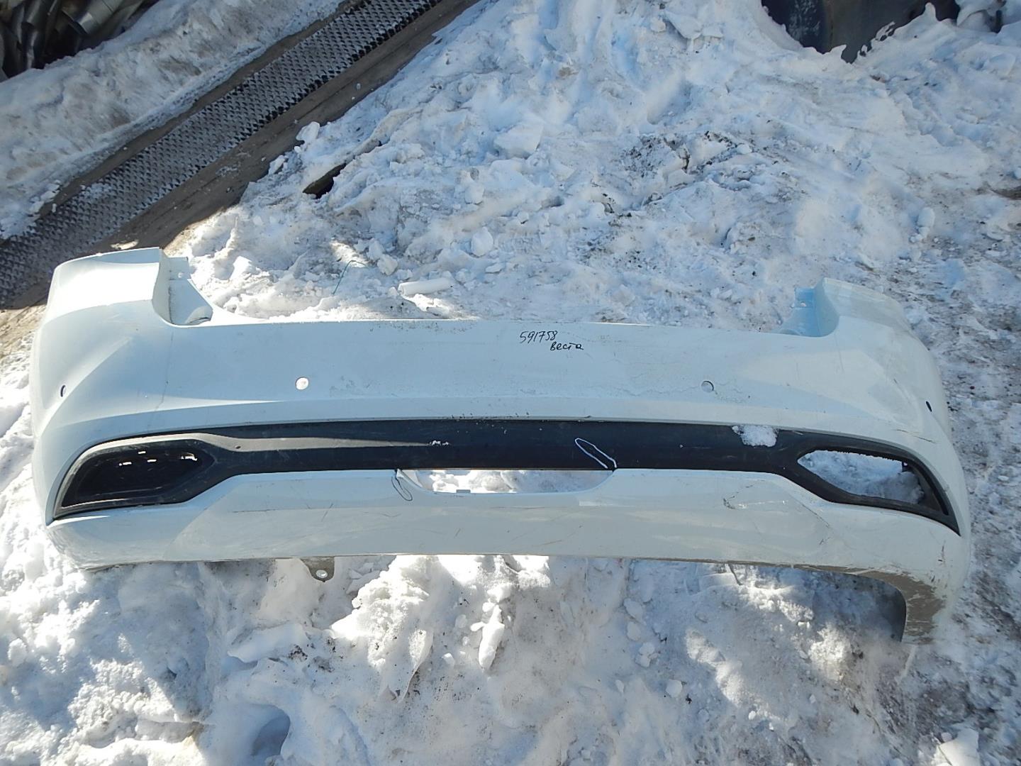 Бампер задний