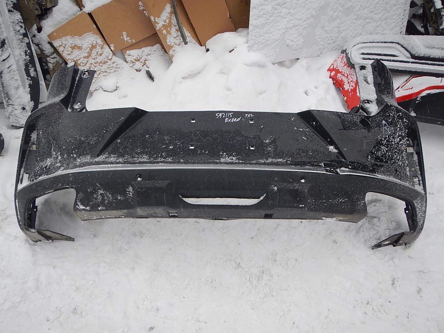 Бампер задний