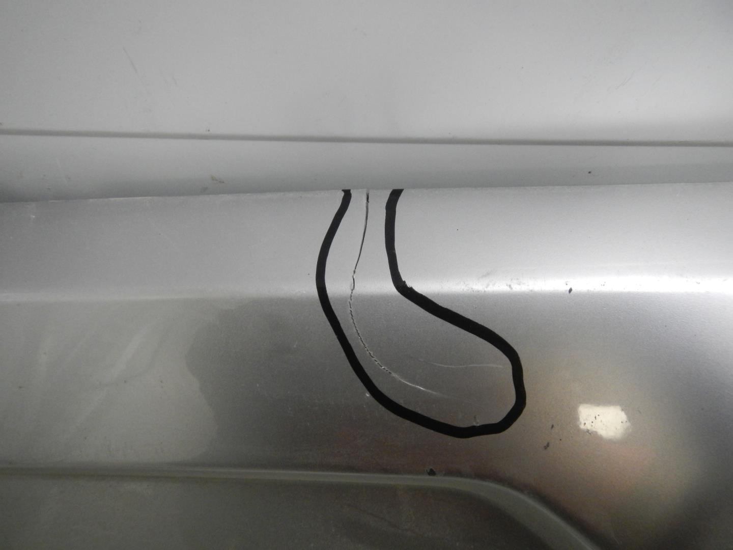 Накладка заднего бампера