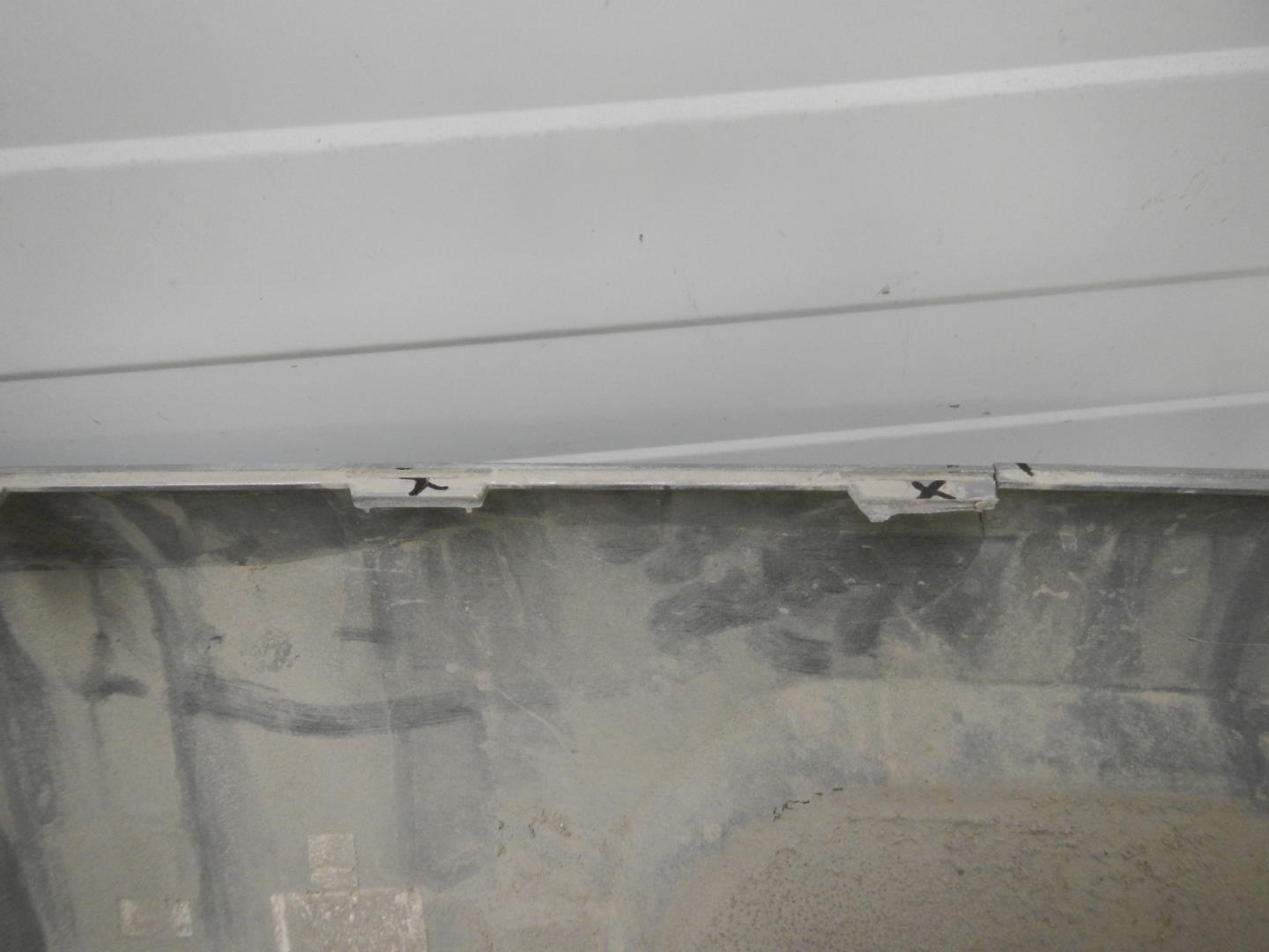 Накладка заднего бампера