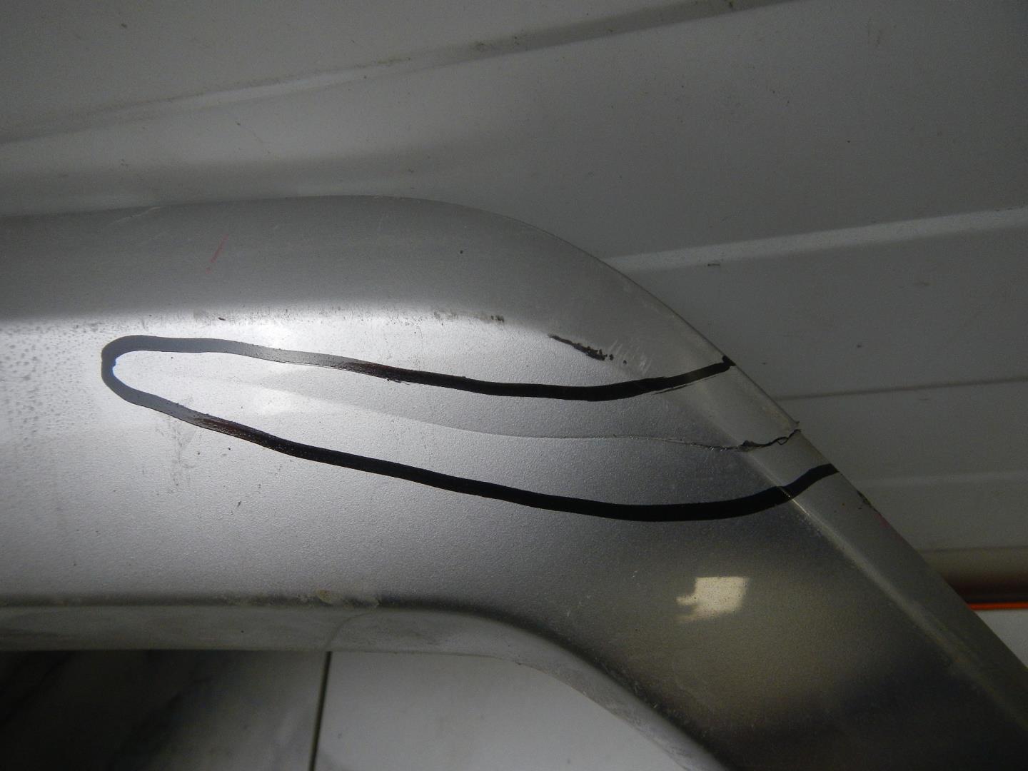 Накладка заднего бампера