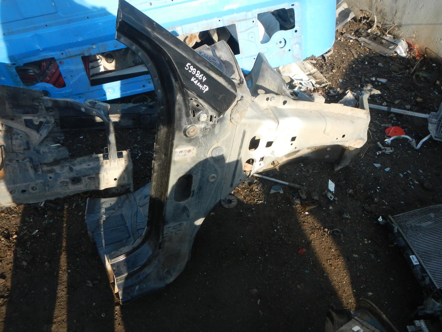 Лонжерон передний правый