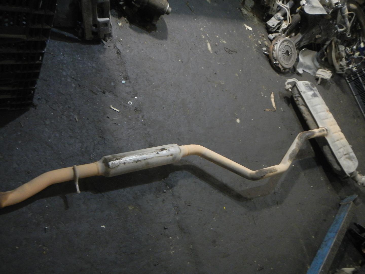 Глушитель основной / задняя часть