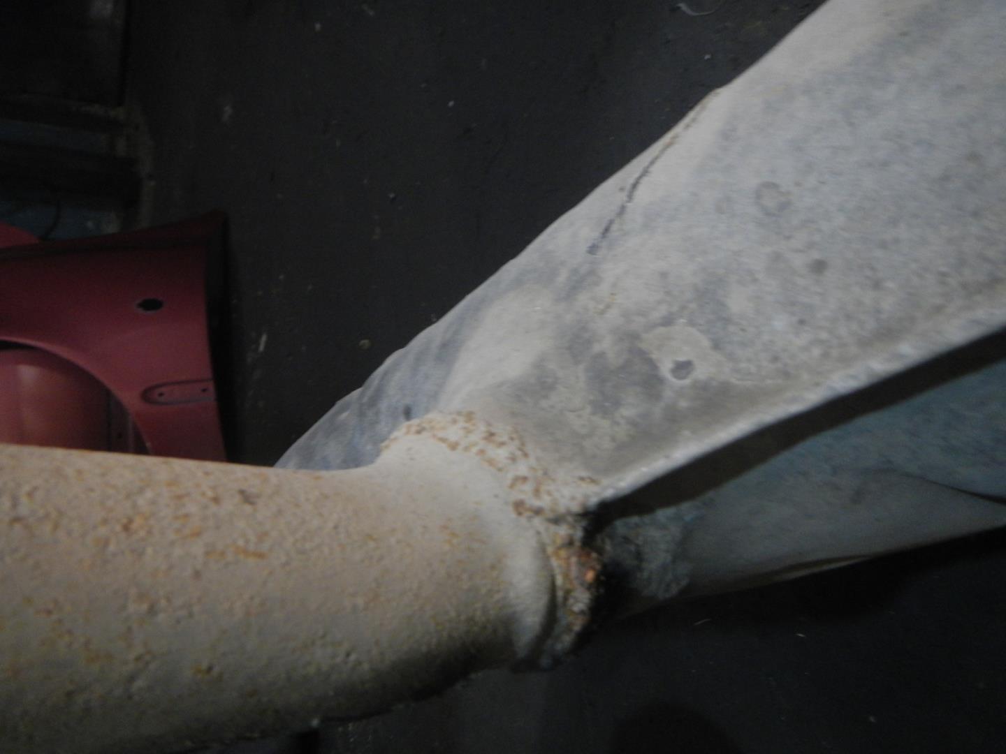 Глушитель основной / задняя часть