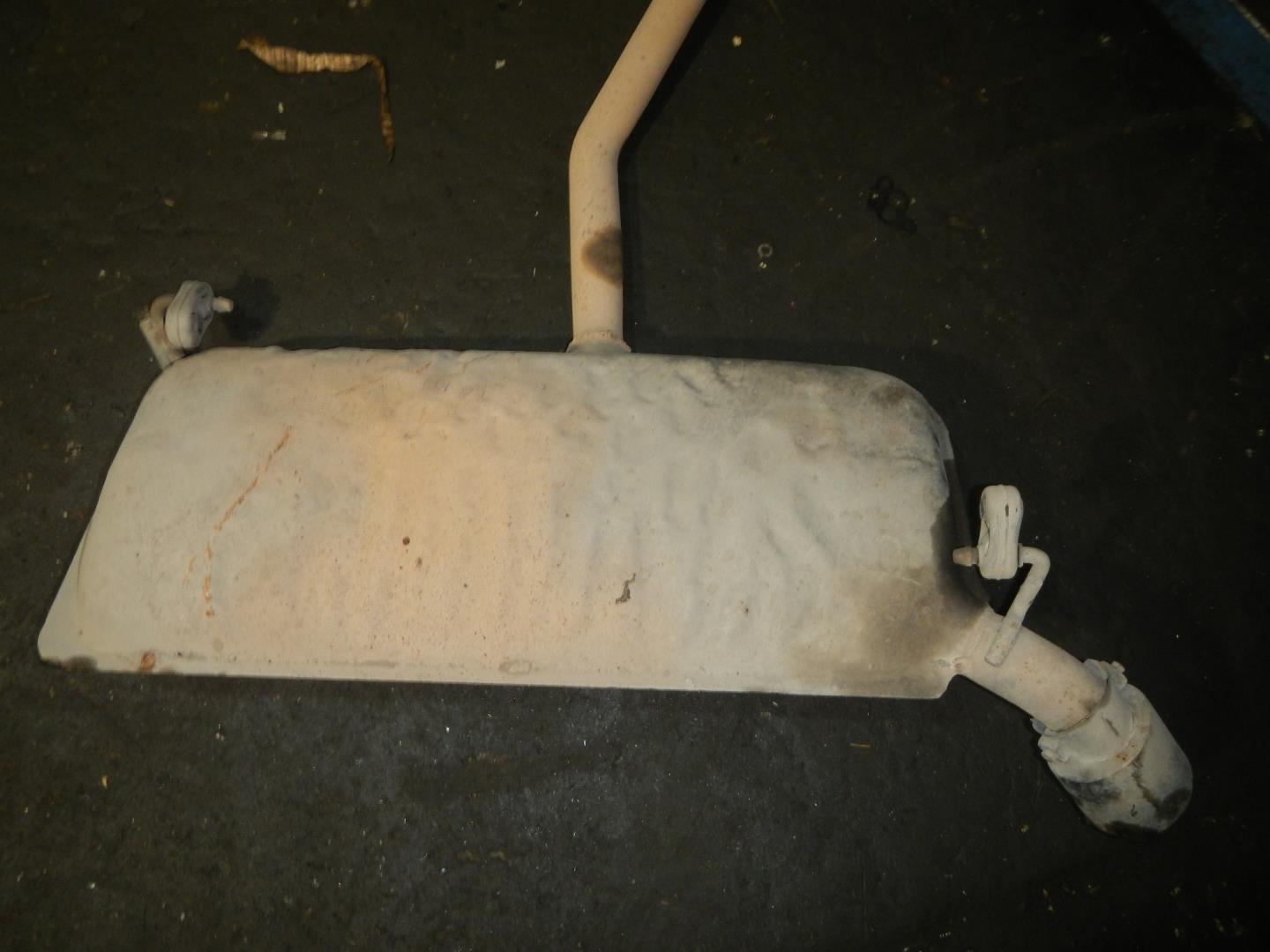 Глушитель основной / задняя часть