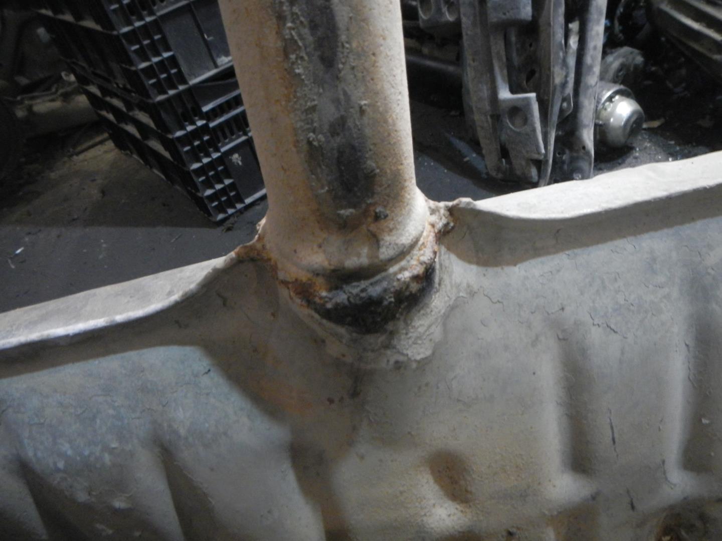 Глушитель основной / задняя часть