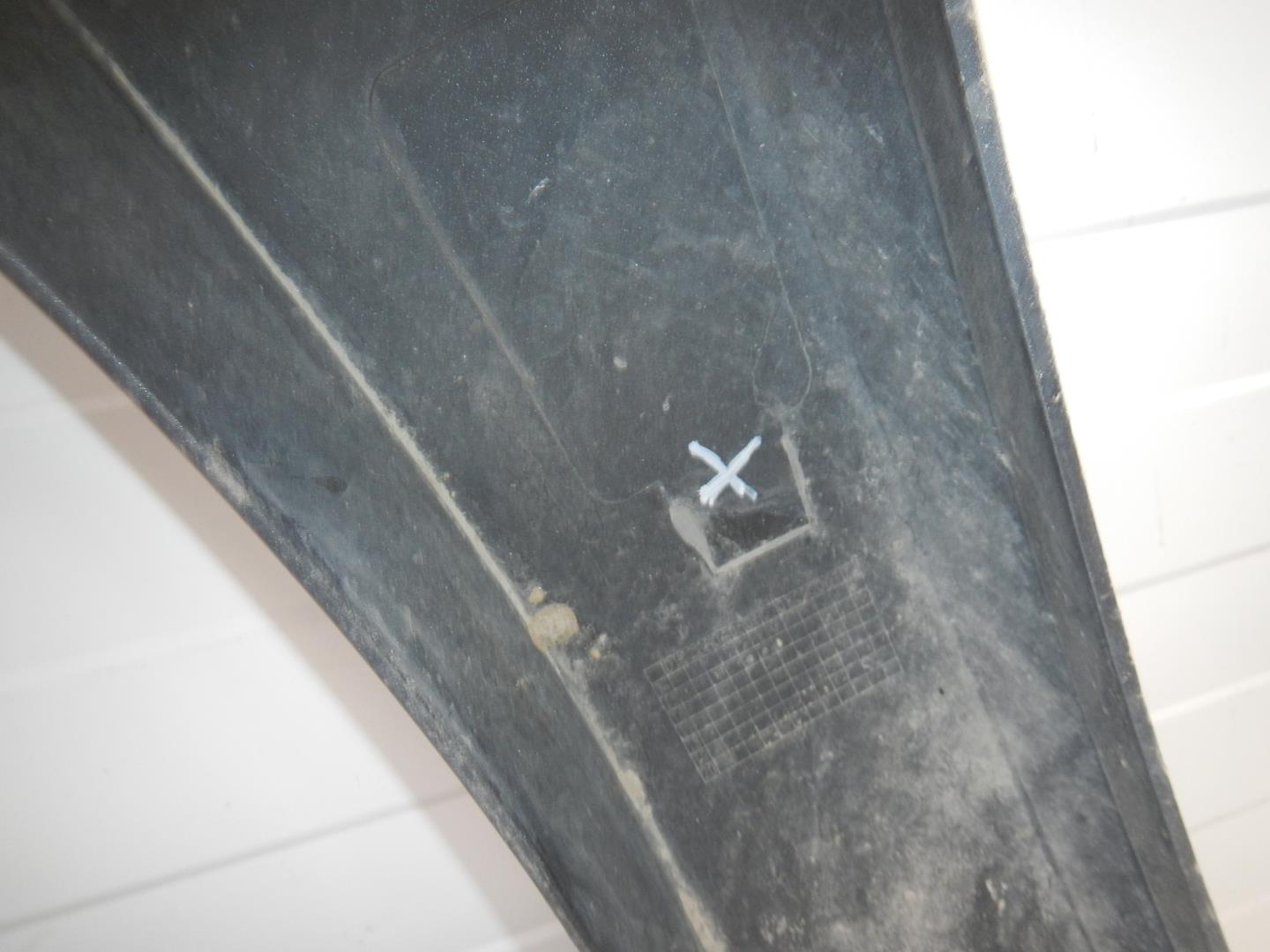 Накладка переднего бампера