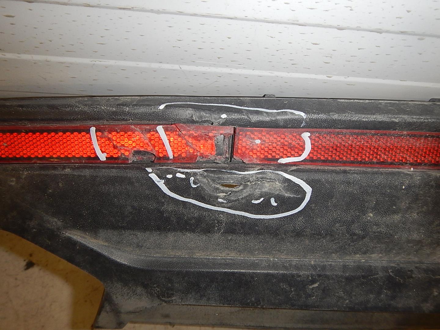 Юбка задняя