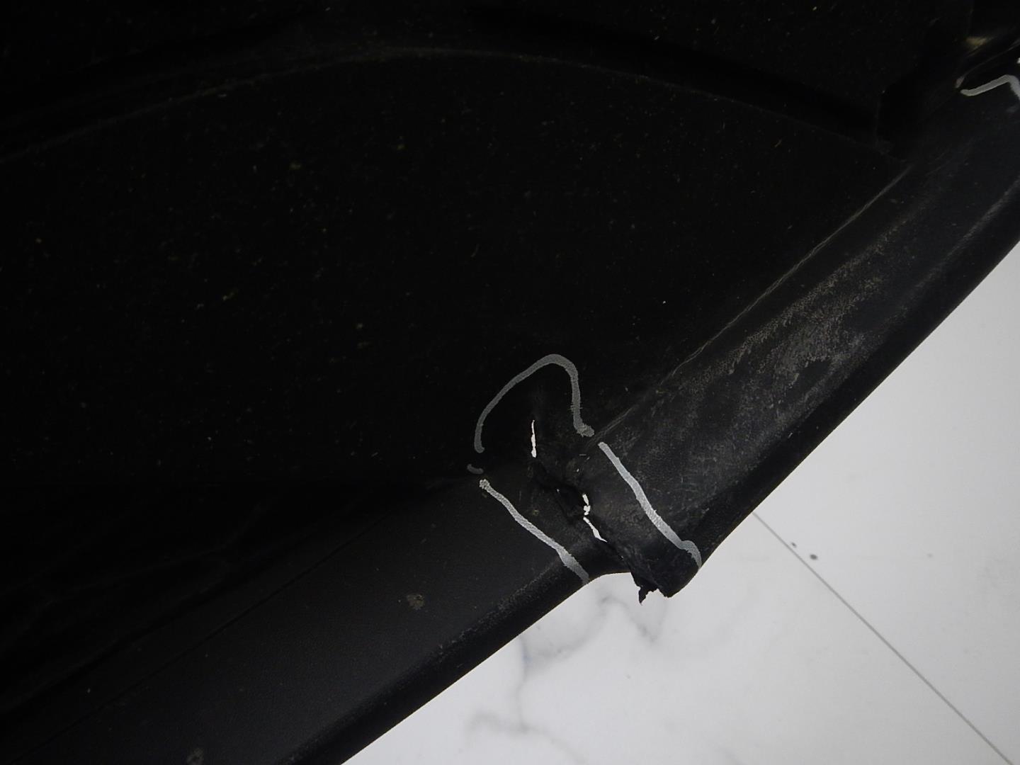 Решетка в бампер левая