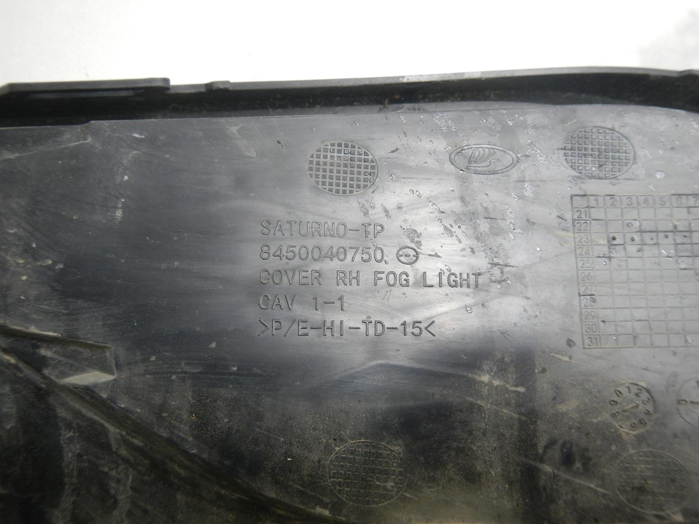 Решетка в бампер правая