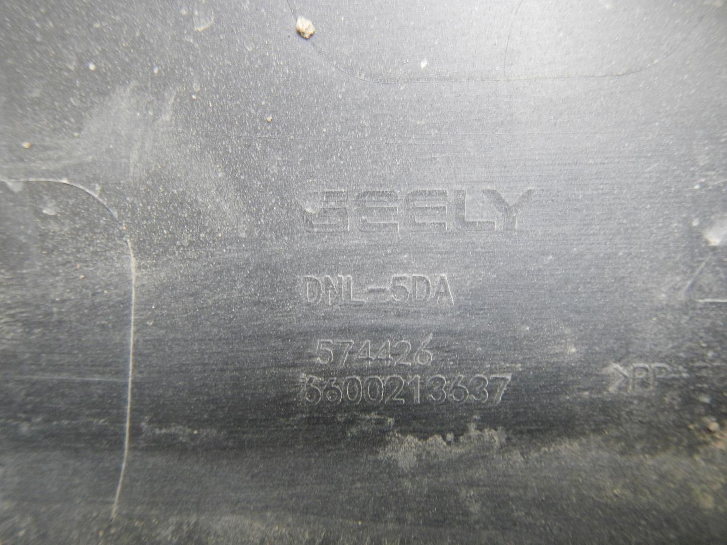 Молдинг задней левой двери