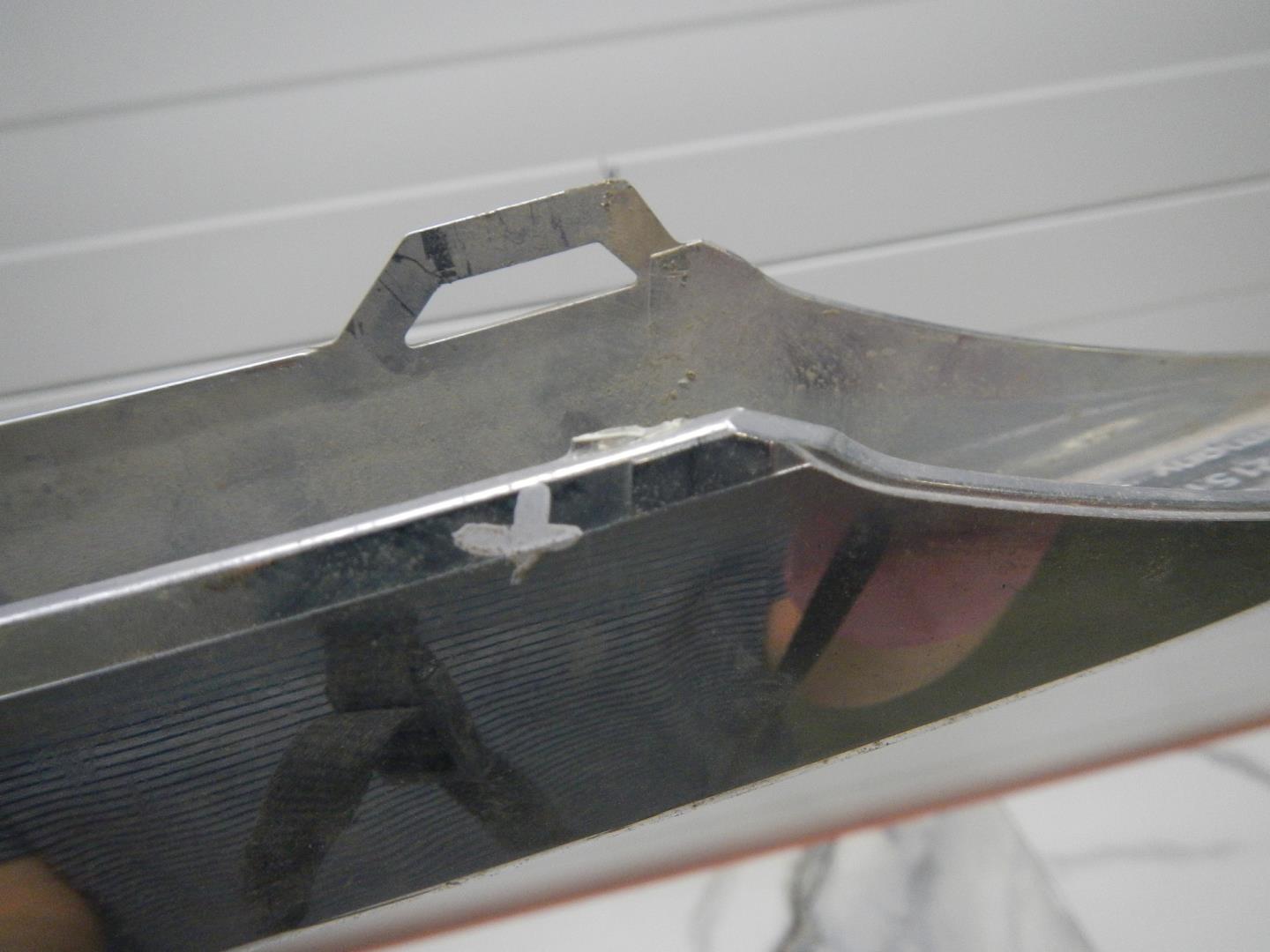 Накладка переднего бампера правая