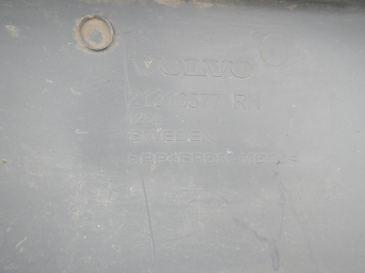 Накладка переднего бампера правая