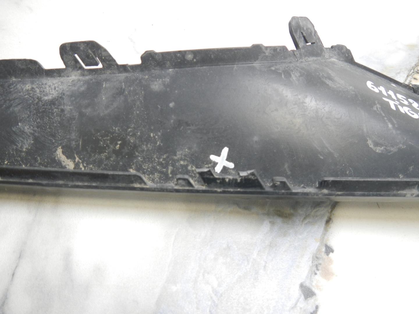 Накладка переднего бампера правая