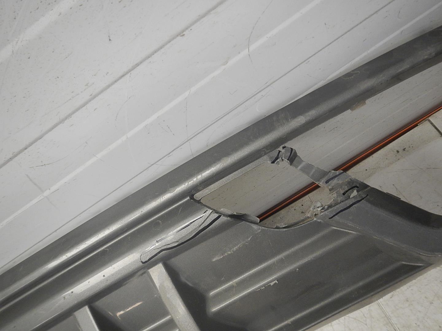 Накладка заднего бампера