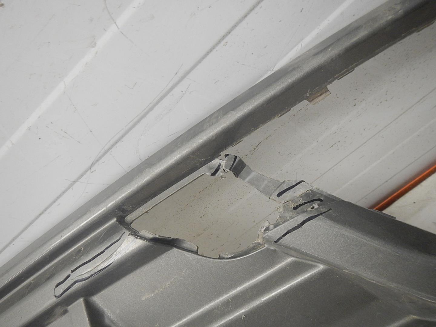 Накладка заднего бампера