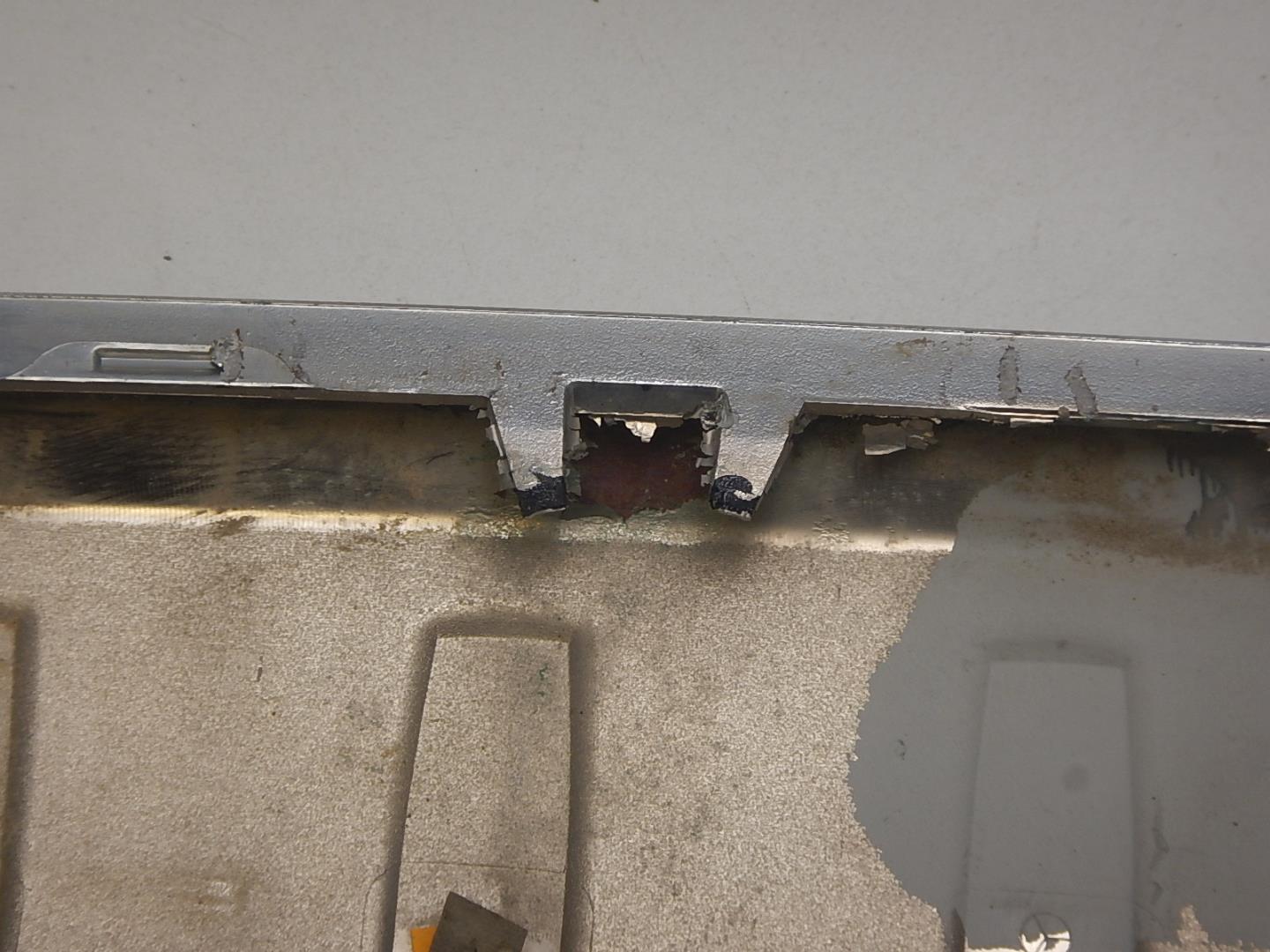 Накладка заднего бампера