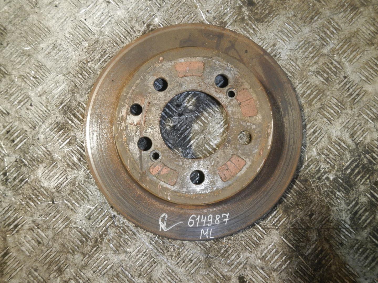 Диск тормозной задний