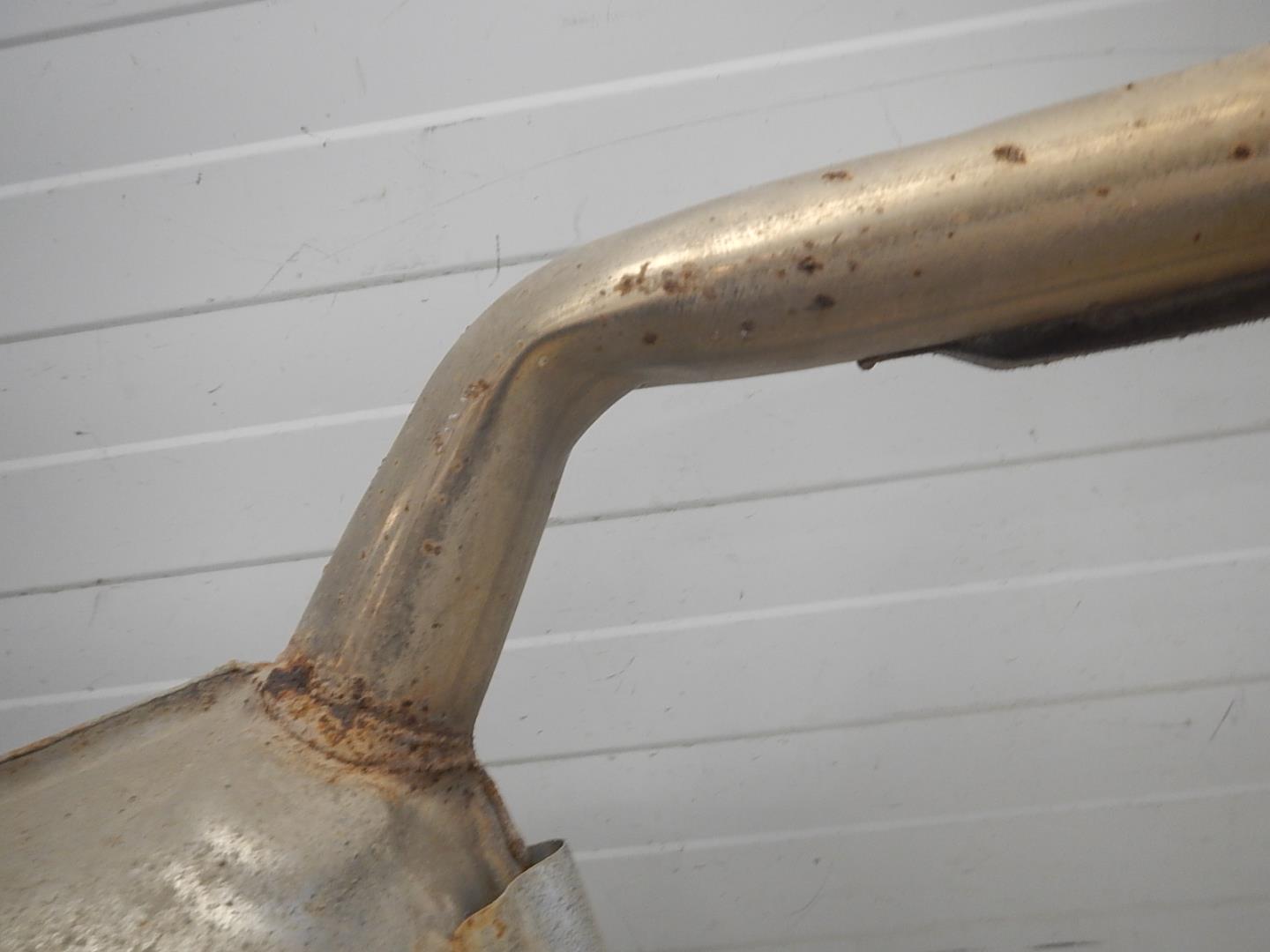 Глушитель основной / задняя часть