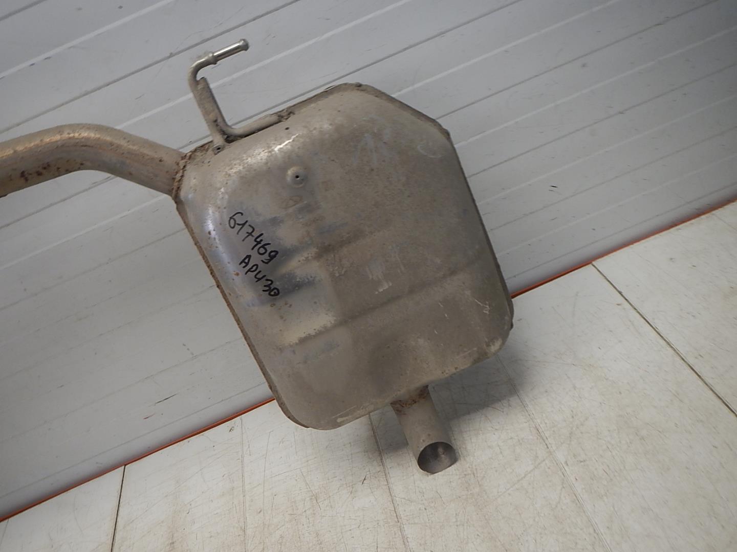 Глушитель основной / задняя часть