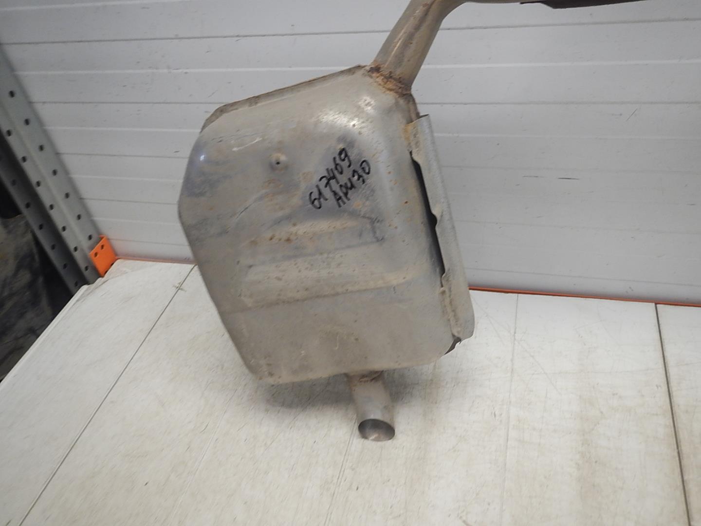 Глушитель основной / задняя часть