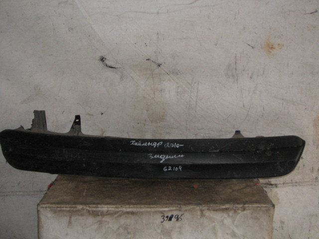 Накладка заднего бампера