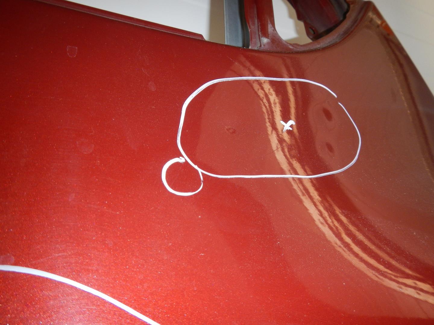 Дверь задняя левая