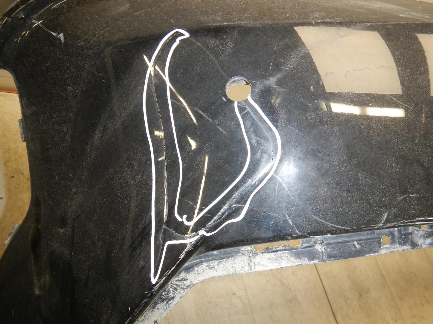 Бампер задний