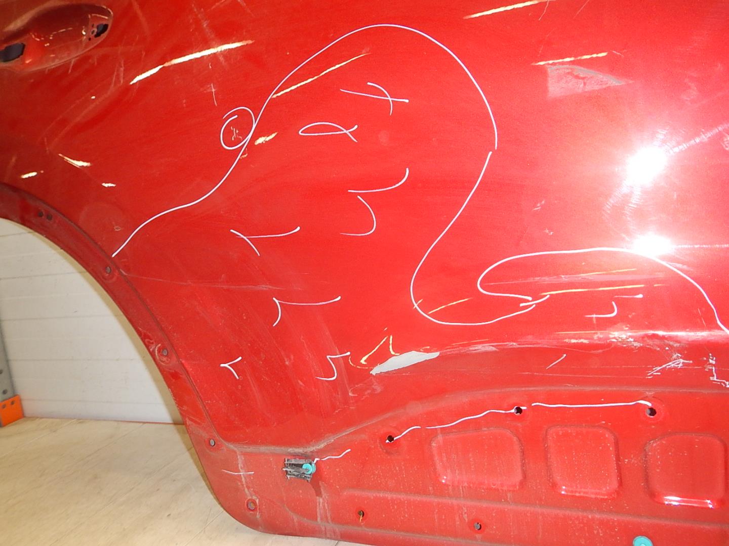 Дверь задняя правая