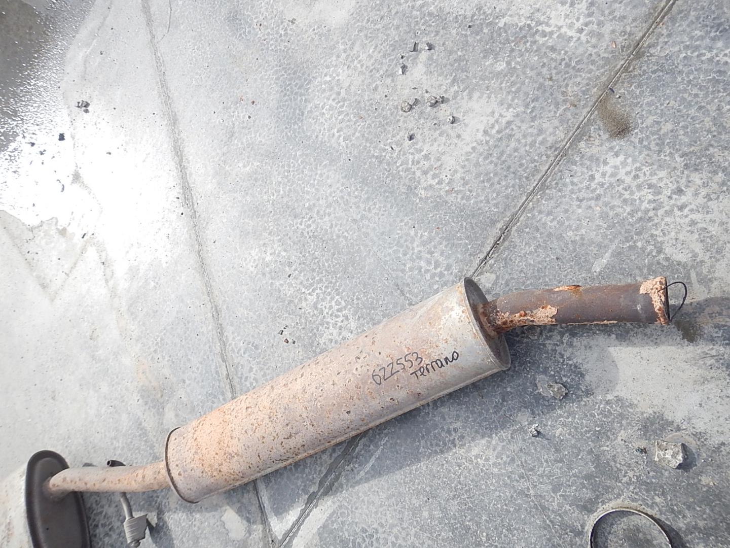 Глушитель основной / задняя часть