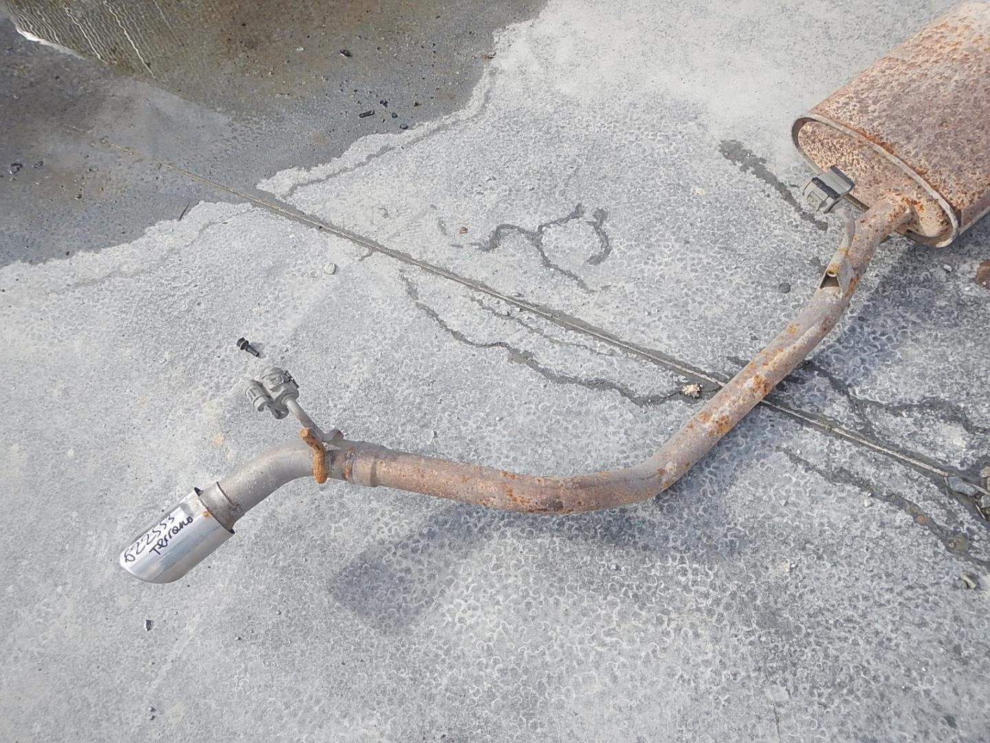 Глушитель основной / задняя часть