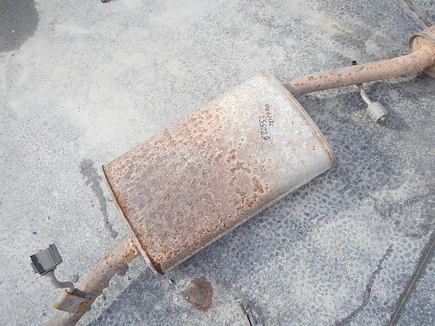 Глушитель основной / задняя часть