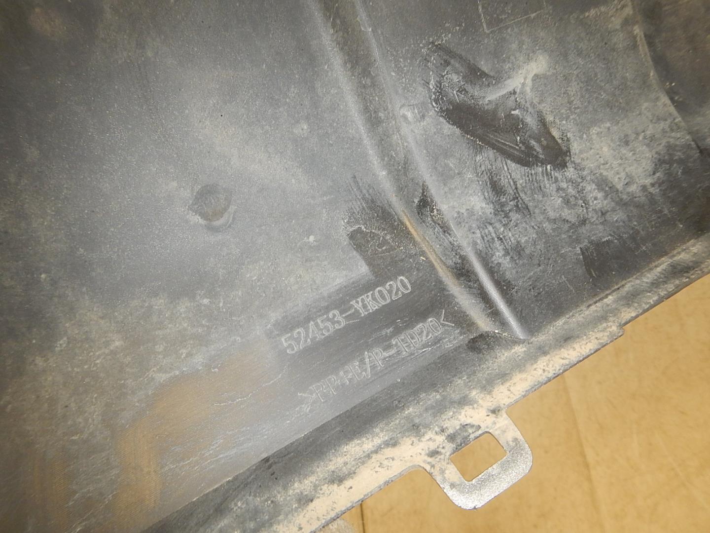 Накладка заднего бампера