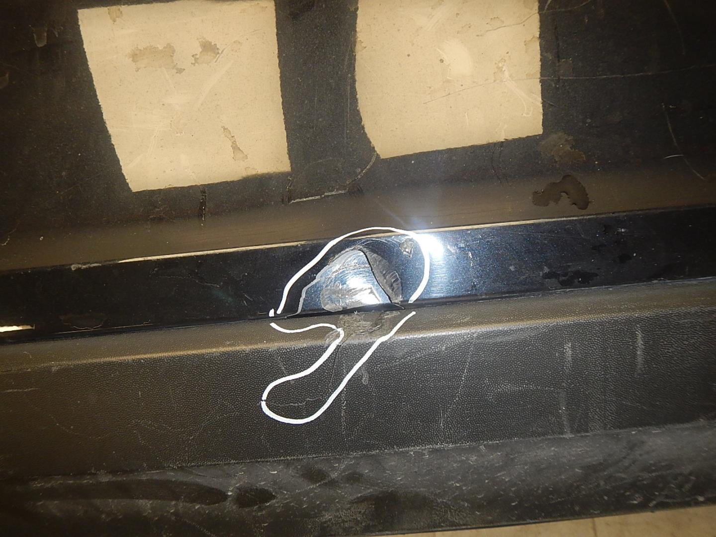 Бампер задний