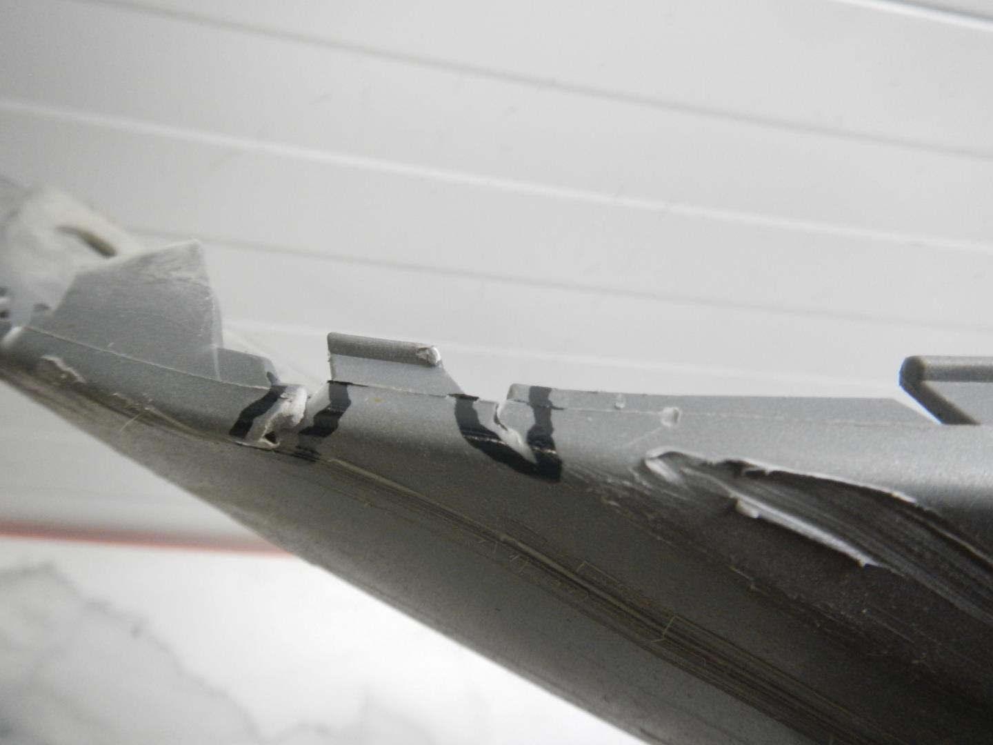 Накладка переднего бампера