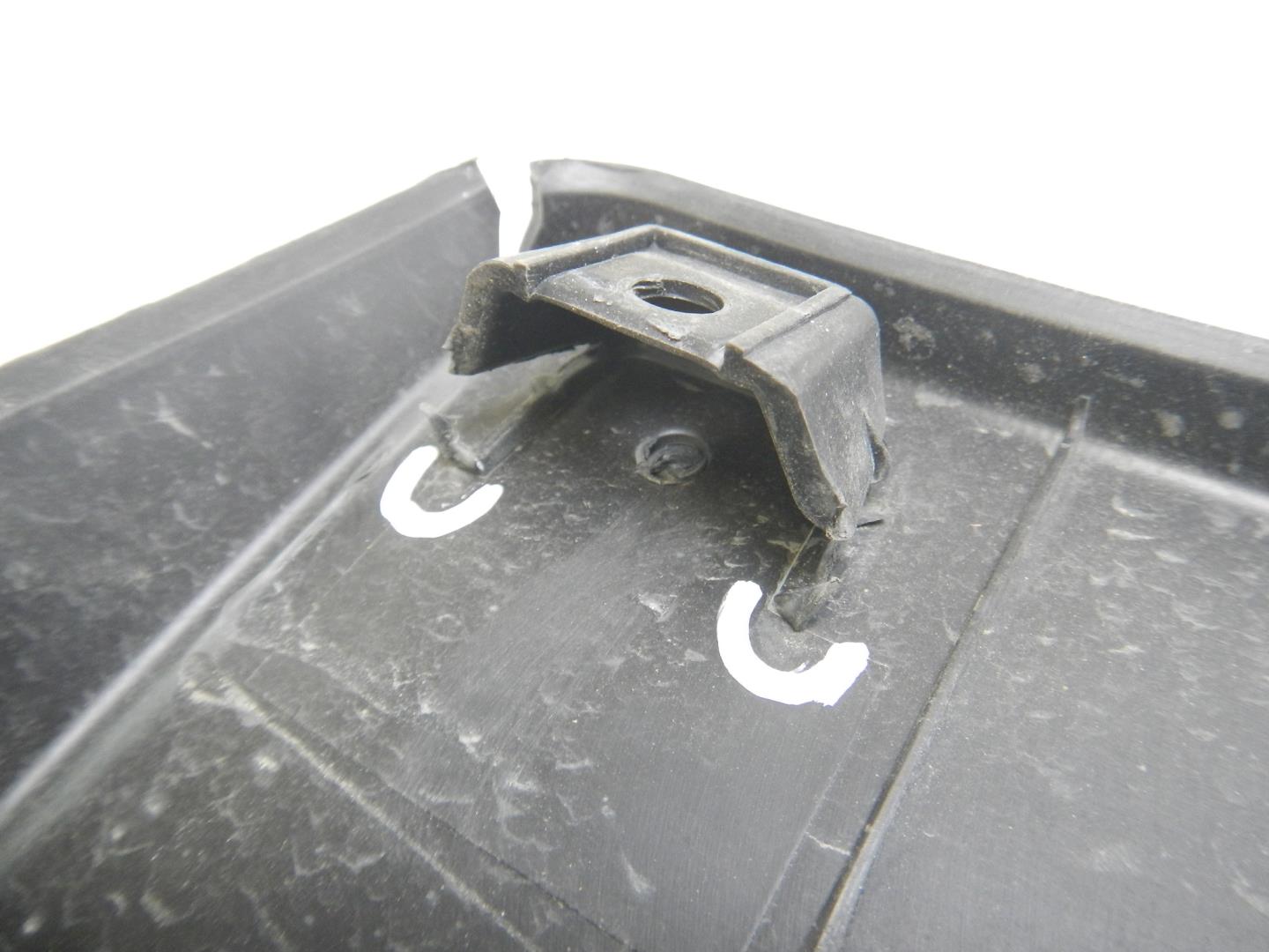 Накладка переднего бампера под номер