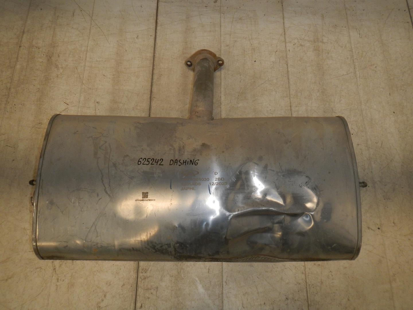 Глушитель основной / задняя часть