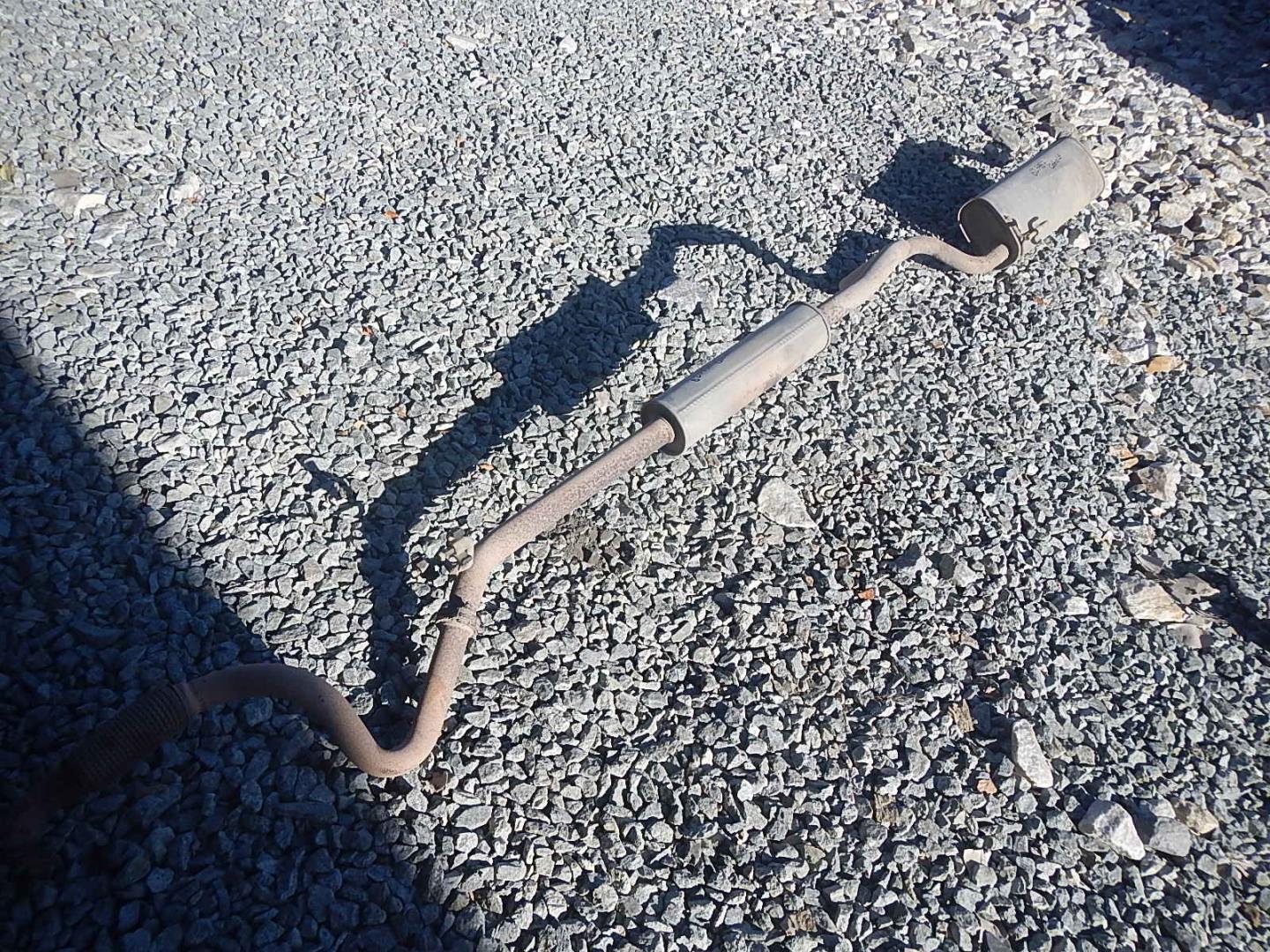 Глушитель основной / задняя часть