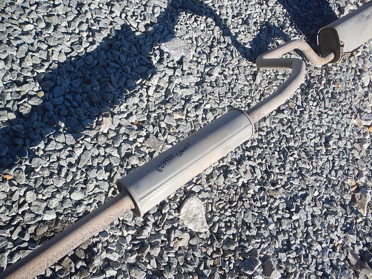 Глушитель основной / задняя часть