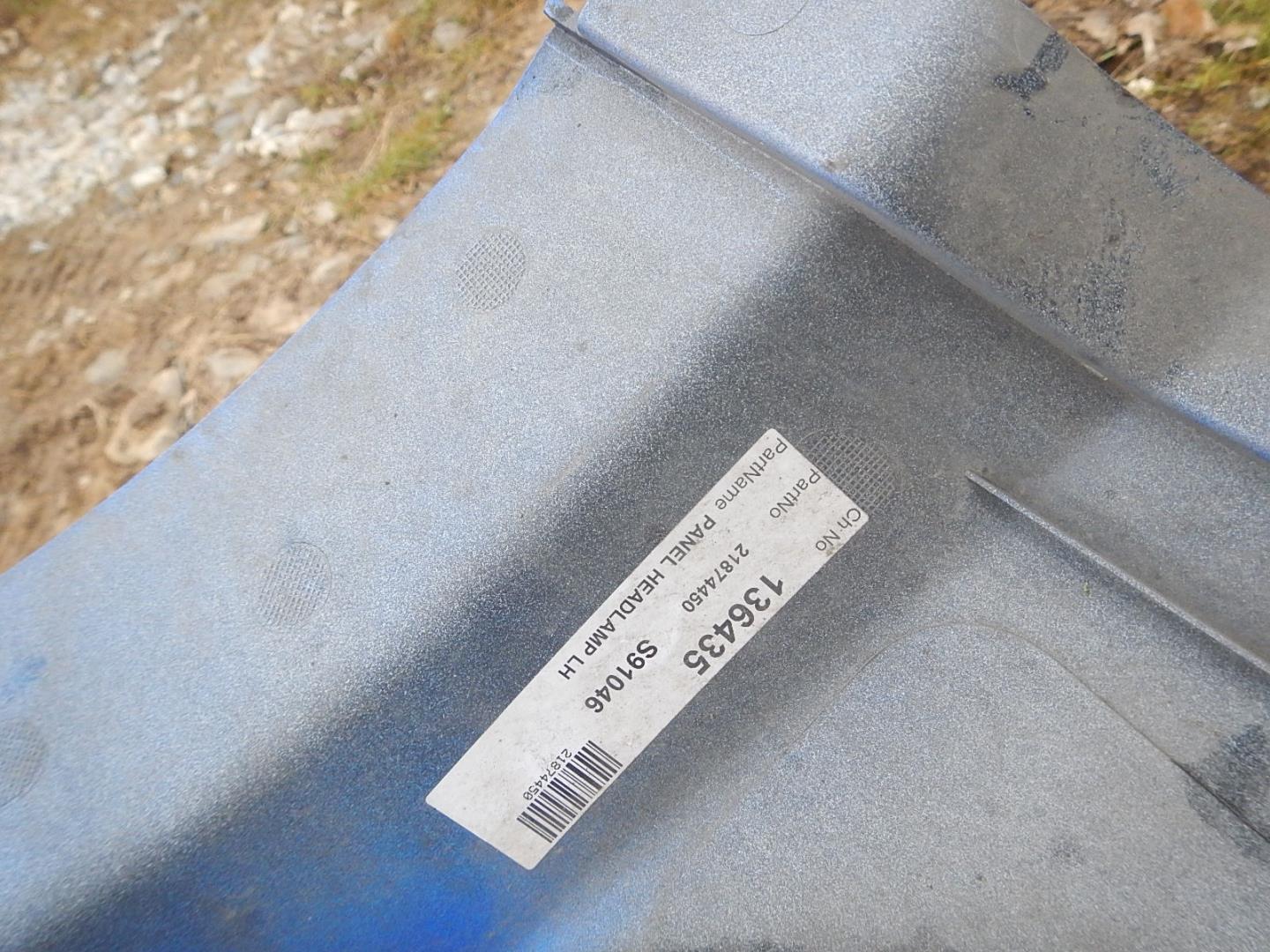 Накладка переднего бампера левая