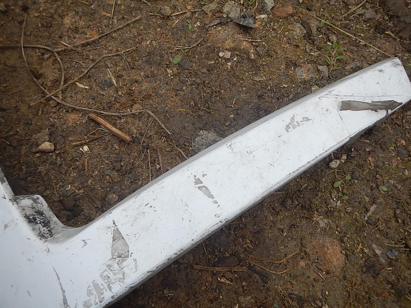 Накладка переднего бампера правая