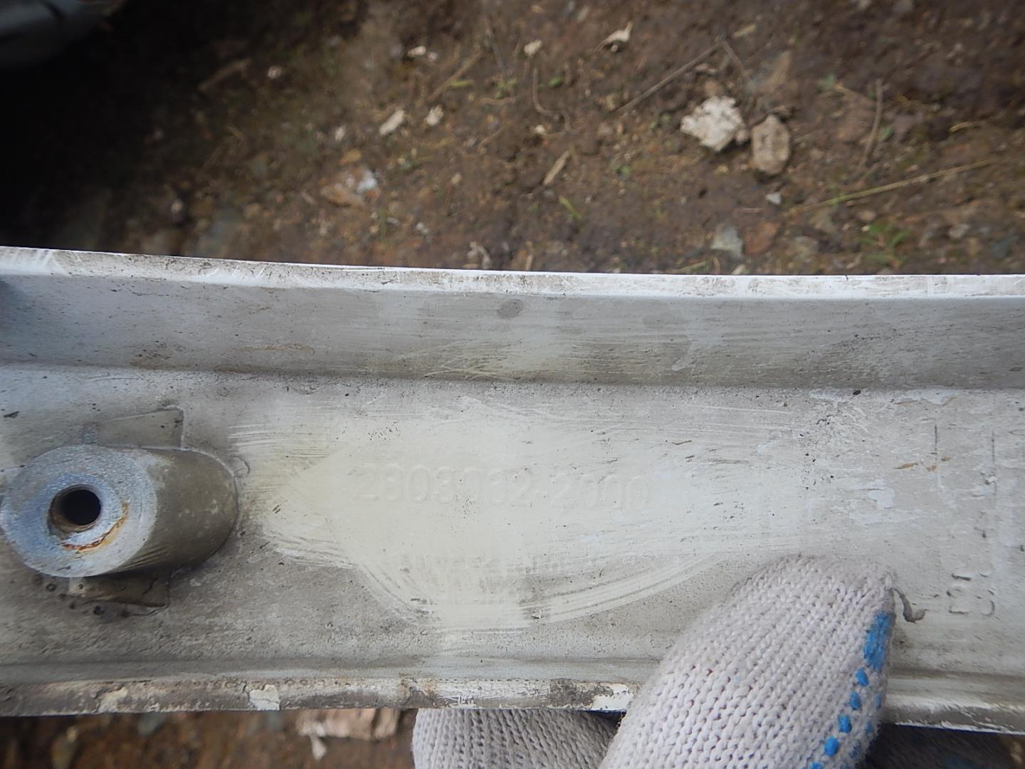 Накладка переднего бампера правая