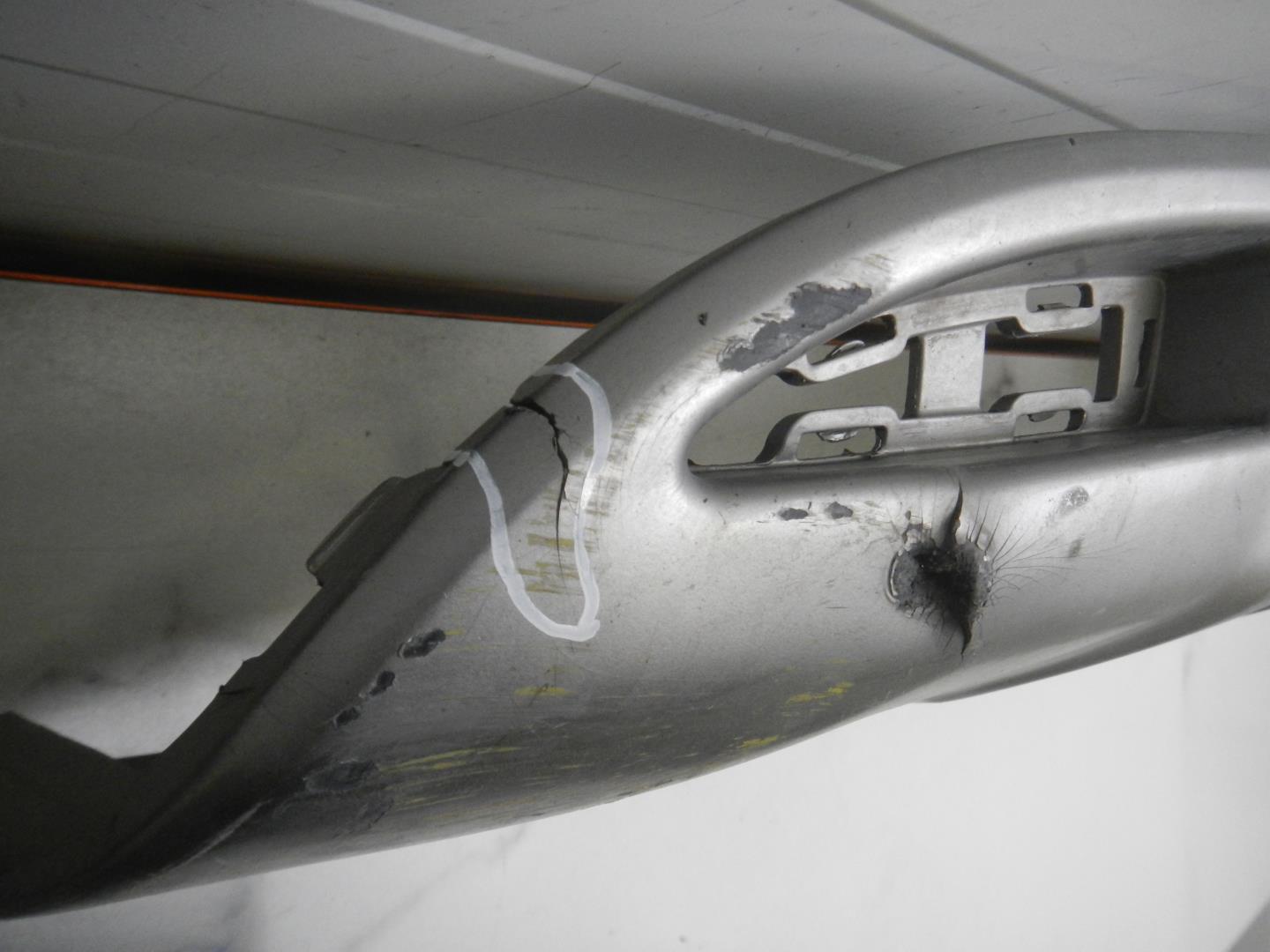 Накладка заднего бампера