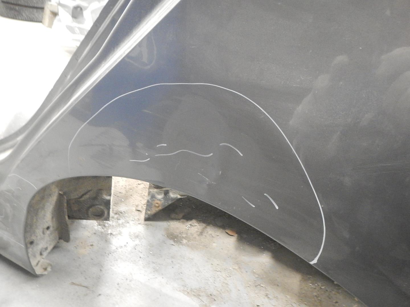 Крыло заднее левое