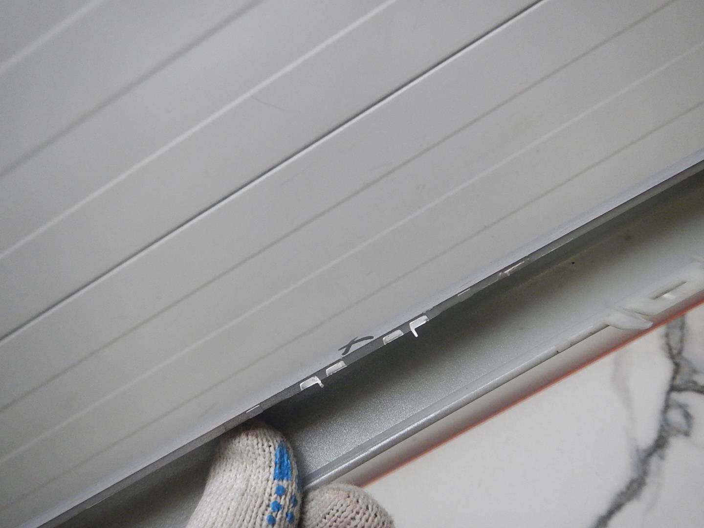 Молдинг заднего бампера