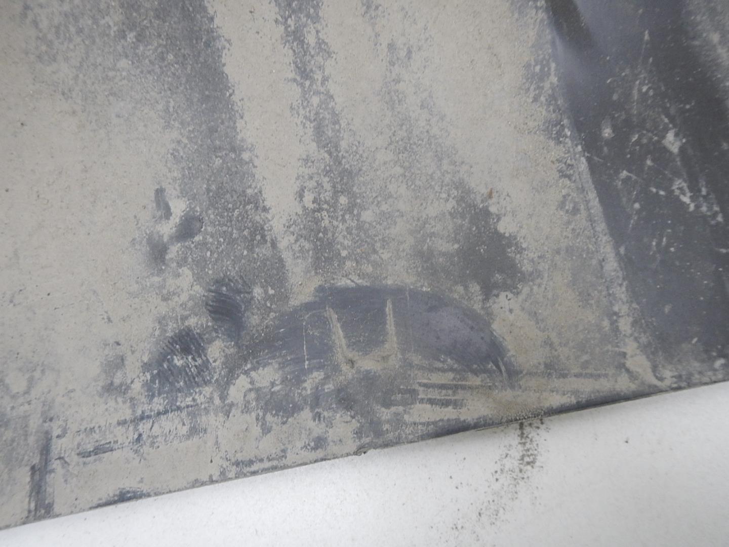 Накладка заднего бампера