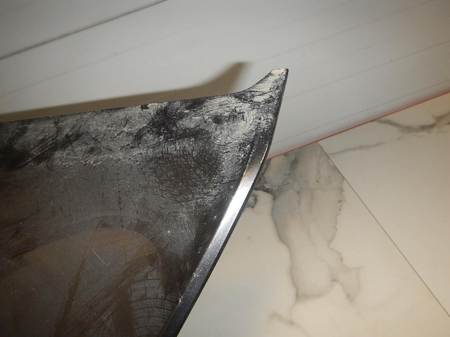 Накладка заднего бампера левая