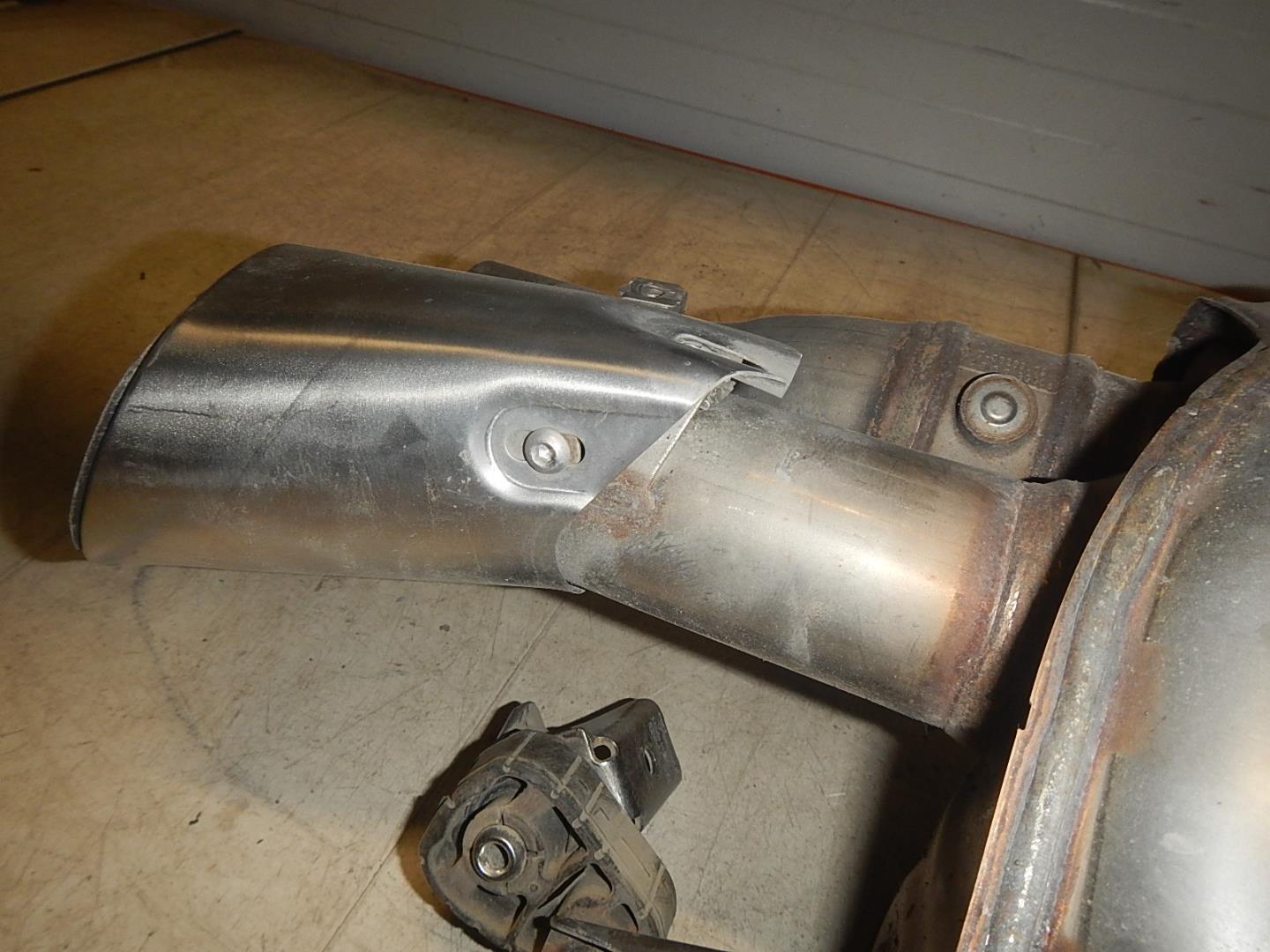 Глушитель основной / задняя часть