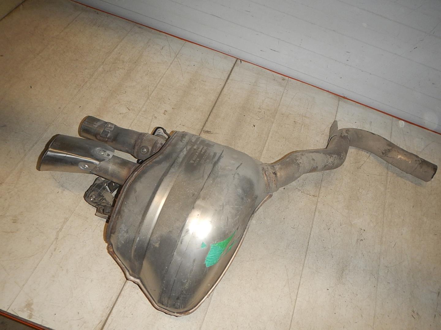 Глушитель основной / задняя часть